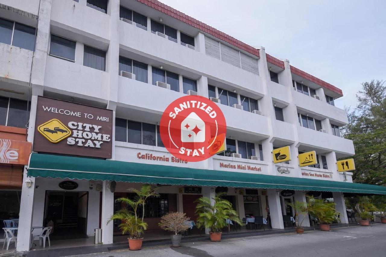 Super Oyo 89604 City Home Stay Miri Extérieur photo